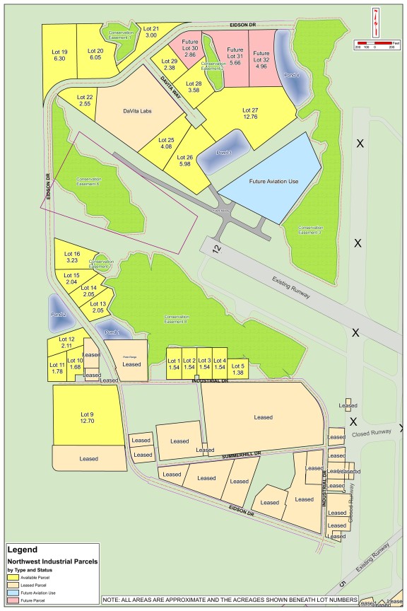 DeLand Airport Northwest Industrial Park property 1